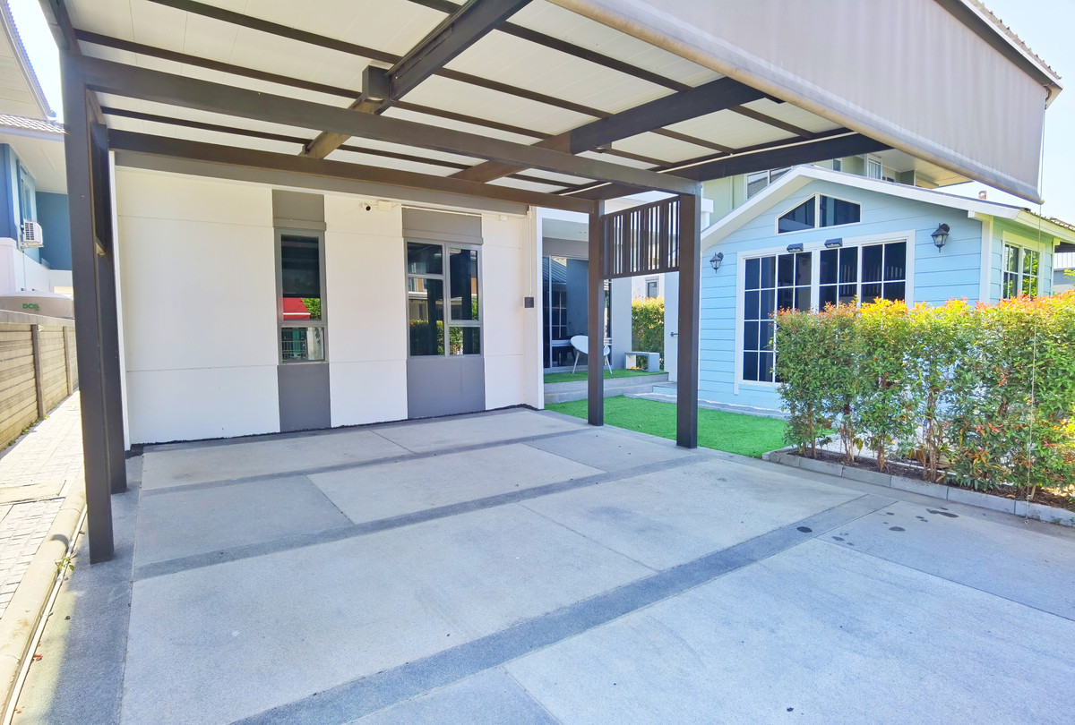 Single house for sale, Saransiri, Chaiyaphruek-Chaengwattana, project beginning, 5 years old, fully renovated, with guest house | Close to expressway and BTS | Only 6.5 million Loading...