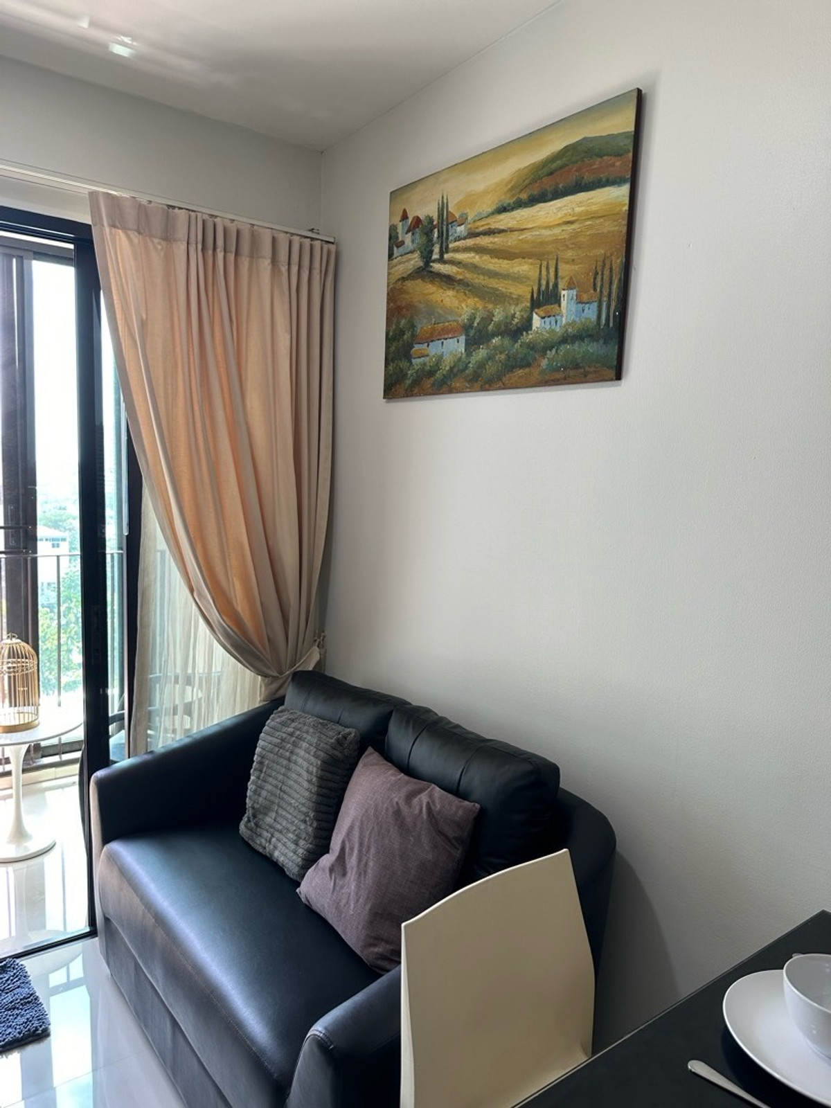 For SaleCondoRatchadapisek, Huaikwang, Suttisan : Beautiful condo next to Huai Khwang BTS station.