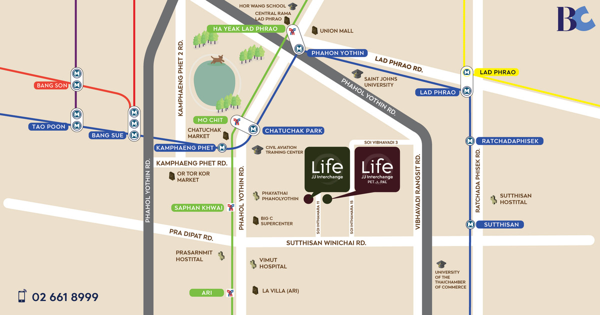 For SaleCondoSapankwai,Jatujak : Pets allowed I Life JJ Interchange Pet Pal