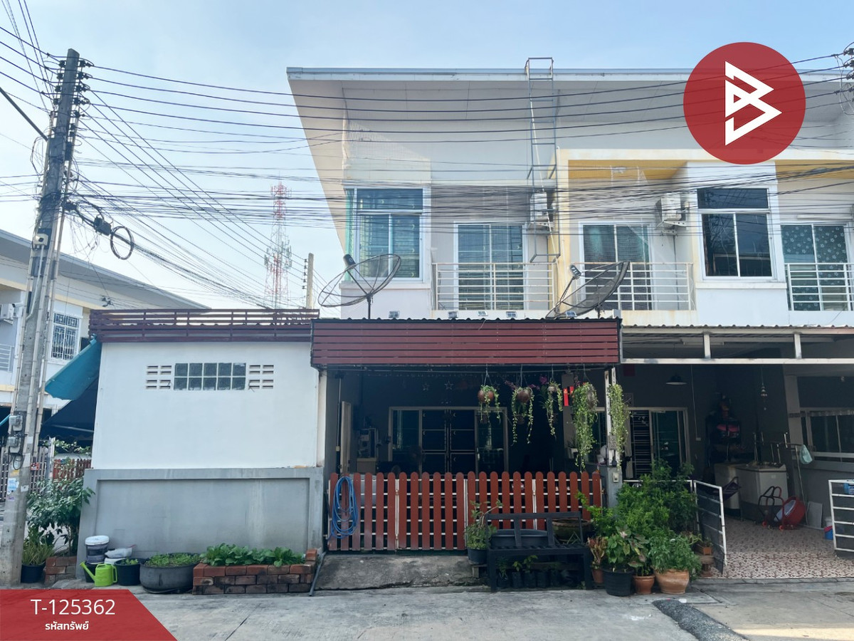 ขายทาวน์โฮมพัทยา บางแสน ชลบุรี สัตหีบ : ขายทาวน์เฮ้าส์ หมู่บ้านเอสวันทาวน์ (S1 Town) พานทอง ชลบุรี