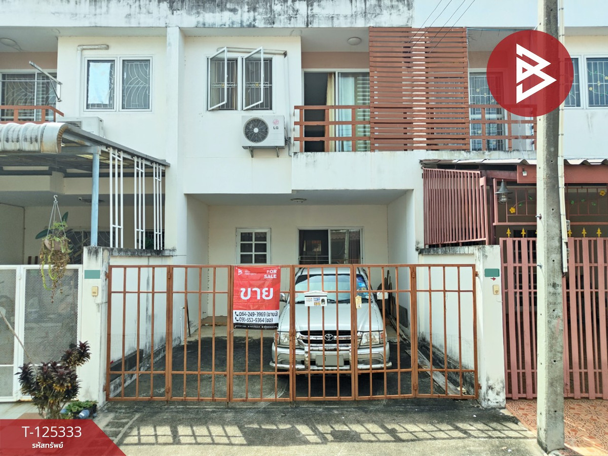 ขายทาวน์โฮมฉะเชิงเทรา : ขายทาวน์เฮ้าส์ โครงการบ้านสวนริมคลอง 2 หน้าเมือง ฉะเชิงเทรา