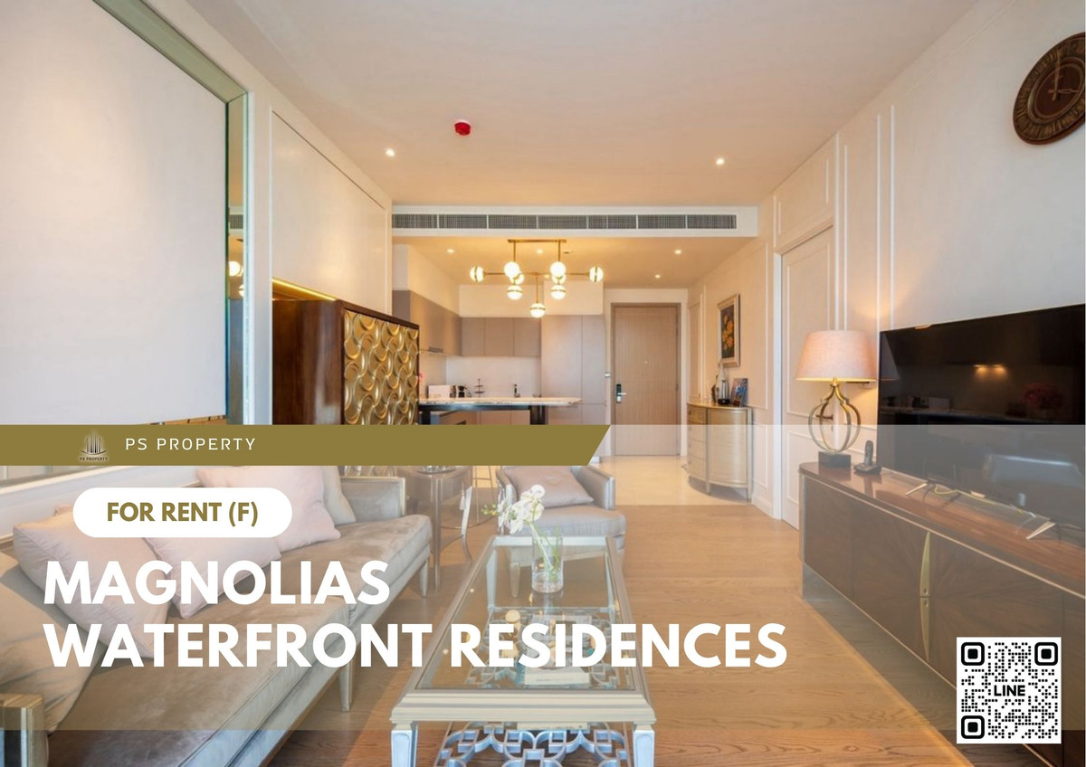 ให้เช่าคอนโดวงเวียนใหญ่ เจริญนคร : ให้เช่า ✨ Magnolias Waterfront Residences ✨เฟอร์นิเจอร์ และ เครื่องใช้ไฟฟ้าครบ 