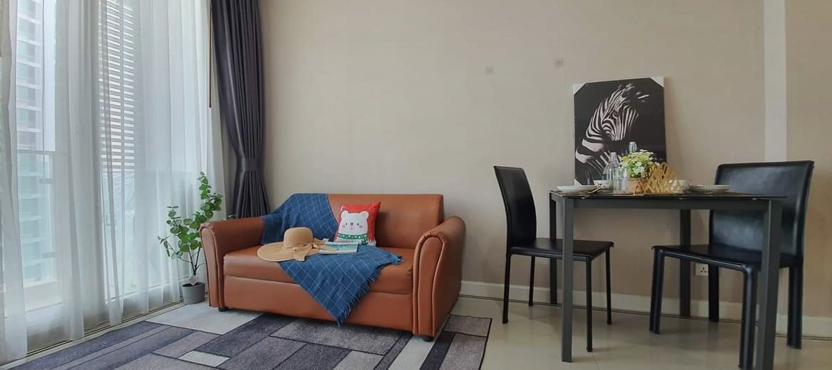 For RentCondoRatchadapisek, Huaikwang, Suttisan : For rent 🔥 T.C. Green 🔥 Fully furnished and equipped, near the MRT Orange Line