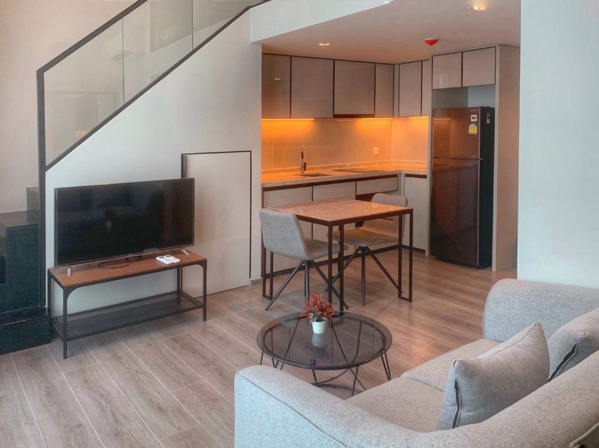 For RentCondoSapankwai,Jatujak : ❤️❤️for rent the reserve phahol pradipat 1 Bedroom Loft / 1 Bathroom size 30+10 sq m. 20th floor interested line @900cqqhk tel 0859114585 ❤️❤️