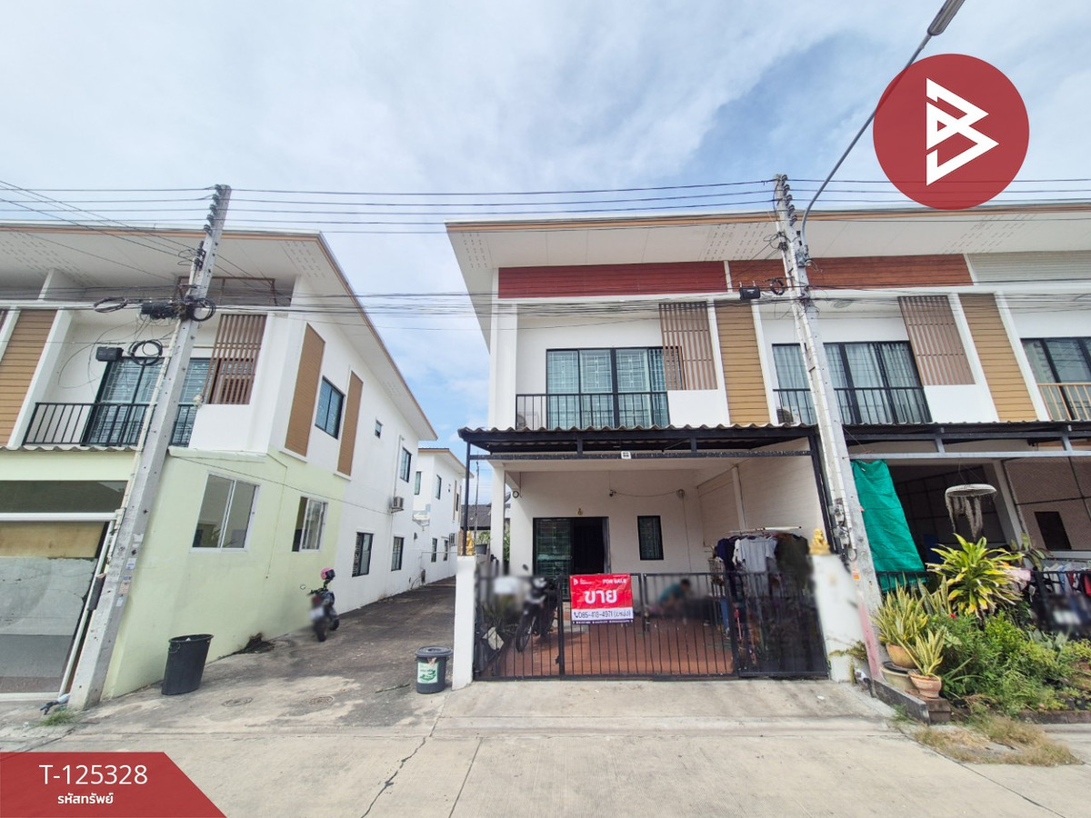 ขายทาวน์โฮมพัทยา บางแสน ชลบุรี สัตหีบ : ขายทาวน์เฮ้าส์ หมู่บ้านแพนนาเซียวิลล์ ชลบุรี (Panacea Ville) พร้อมเข้าอยู่