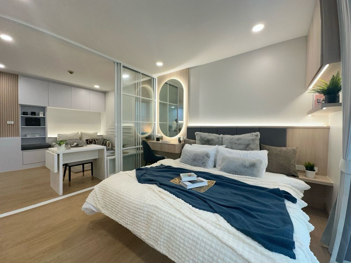 For SaleCondoPattanakan, Srinakarin : Urgent sale ✨ The IRIS Rama 9 - Srinakarin ✨ Fully furnished, near MRT Lam Sali Intersection and Airport Rail Link Hua Mak