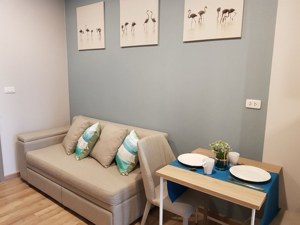 For SaleCondoBangna, Bearing, Lasalle : Urgent sale ✨Niche Mono Sukhumvit - Bearing ✨ Fully furnished and equipped, near BTS Bearing.