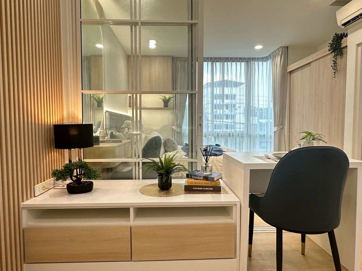 For SaleCondoPattanakan, Srinakarin : Urgent sale ✨ The IRIS Rama 9 - Srinakarin ✨ Fully furnished, near MRT Lam Sali Intersection and Airport Rail Link Hua Mak