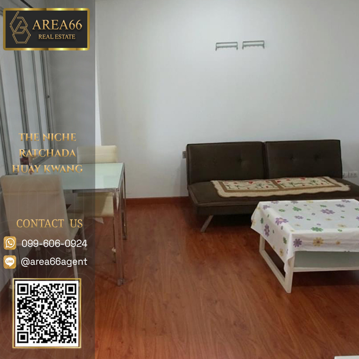 For SaleCondoRatchadapisek, Huaikwang, Suttisan : 🔥 For sale!! Condo The Niche Ratchada-Huaykwang