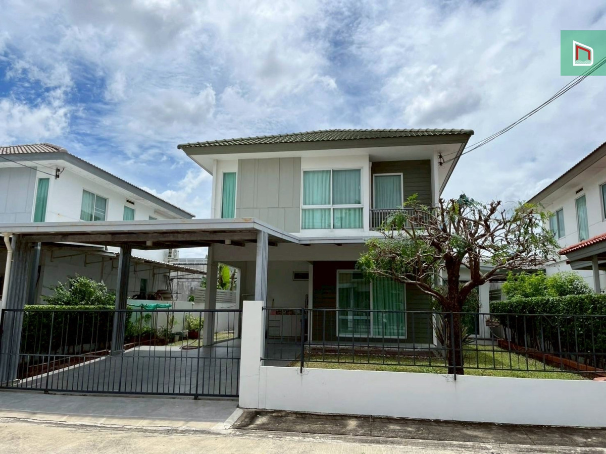 For SaleHousePathum Thani,Rangsit, Thammasat : Single house Inizio-inizio 2 Rangsit-Khlong 3, beautiful house, ready to move in, 3 bedrooms, 2 bathrooms, 52 sq m, 3.9 million, quiet, good society, convenient travel.