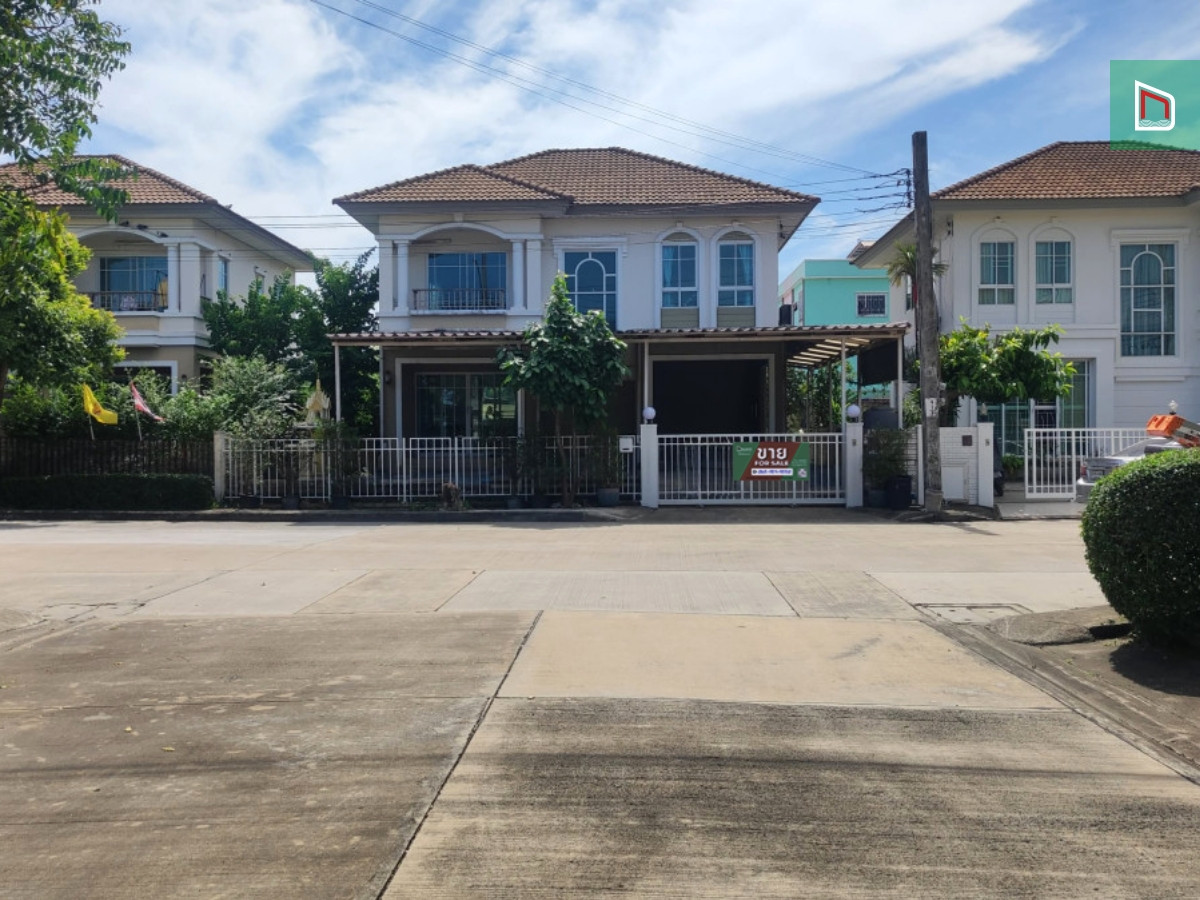 For SaleHouseLadkrabang, Suwannaphum Airport : Single house, Passorn Rama 9-Wongwaen, 3 bedrooms, 2 bathrooms, 52 sq m, 5.9 million baht, quiet, convenient travel.