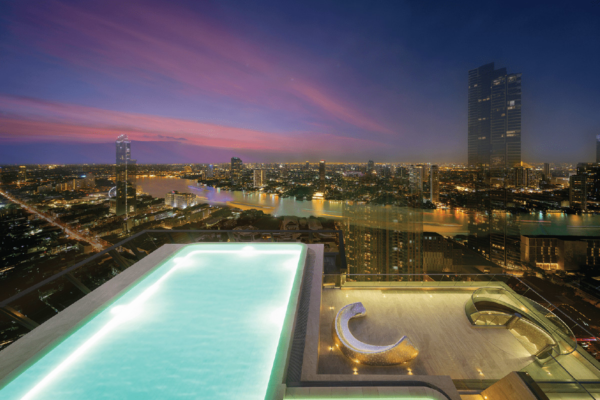 RHYTHM เจริญกรุง พาวิลเลี่ยน unit สุดท้าย 3 ห้องนอน ตรงข้าม Shrewsbury  Loading...