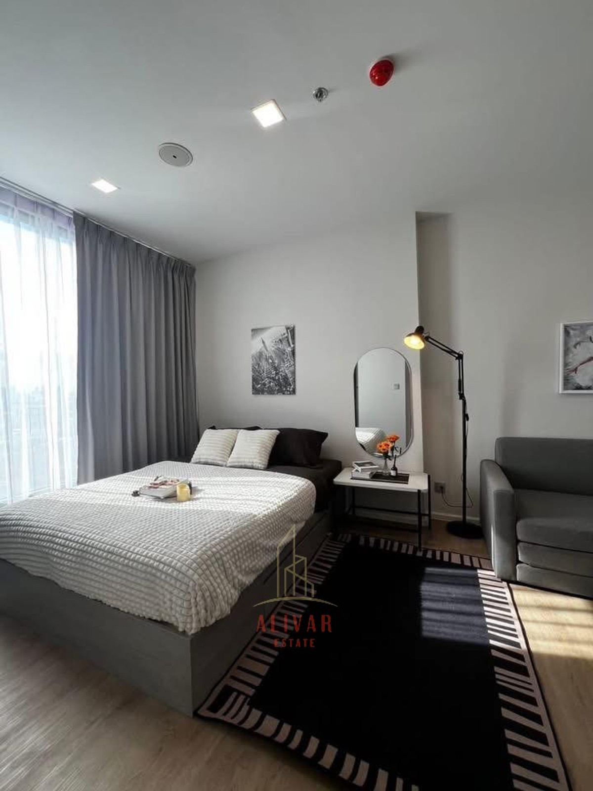 ให้เช่าคอนโดรามคำแหง หัวหมาก : RC109025 Condo for rent at Modiz Rhyme Ramkhamhaeng เพียง 80 ม. ถึง MRT รามคำแหง