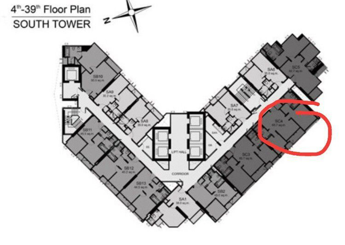 ให้เช่าคอนโดสาทร นราธิวาส : ให้เช่า Rhythm Sathorn (ริทึ่ม สาทร) ห้องมุม ขนาด 66 ตารางเมตร 2 ห้องนอน ชั้น 25  แขวงยานนาวา เขตสาทร กรุงเทพมหานคร