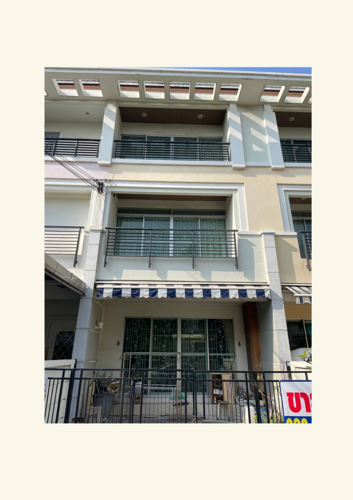 For SaleTownhomeThaphra, Talat Phlu, Wutthakat : Townhome Baan Klang Muang Sathorn - Taksin 2 / 3 Bedrooms (FOR SALE), Baan Klang Muang Sathorn - Taksin 2 / Townhome 3 Bedrooms (FOR SALE) BALL044