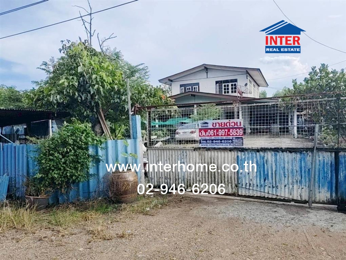 For SaleHouseNawamin, Ramindra : 2-story detached house, 200 sq m. Detached house, Soi Matrijit 36, Nimit Mai Road, Maitrijit Road, Khlong Sam Wa District, Bangkok.