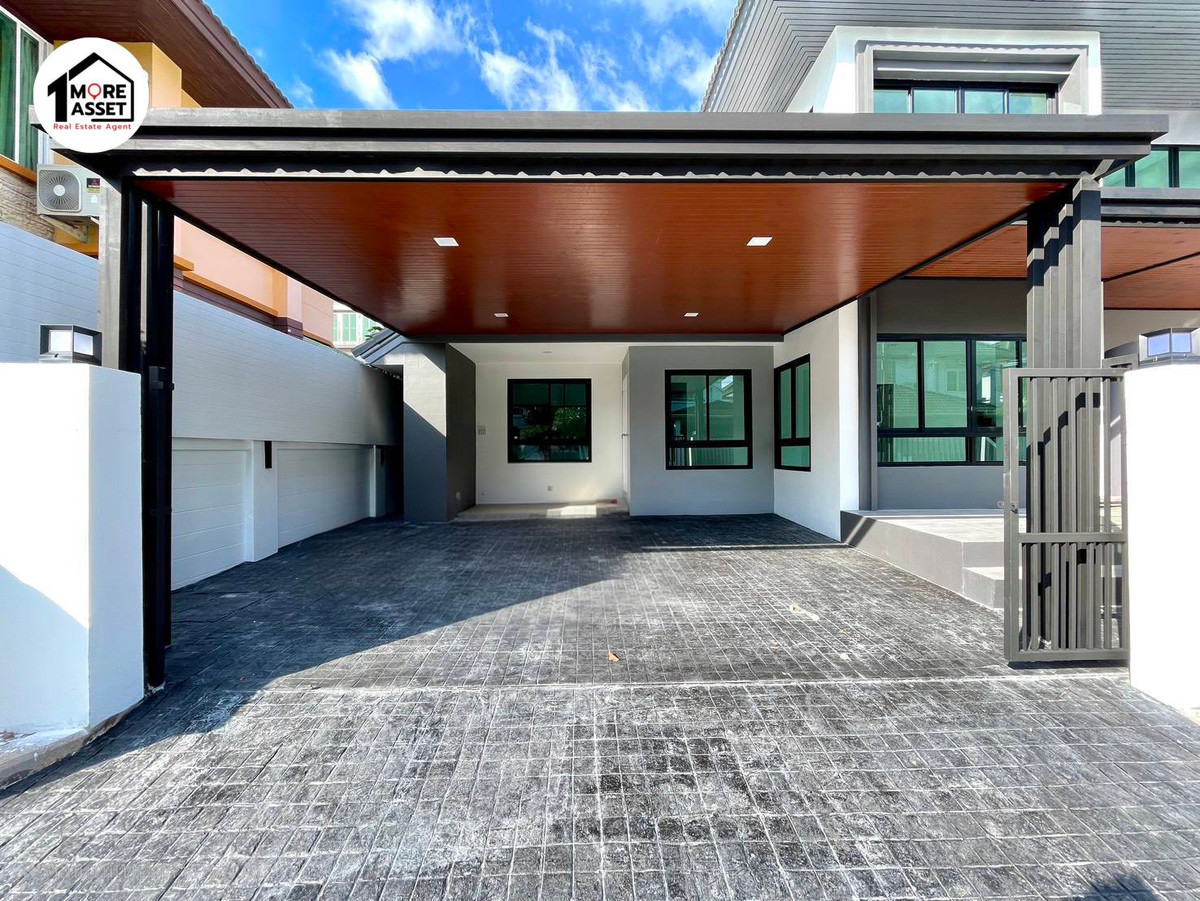 Single house for sale Yingruayniwet Prachachuen, large beautiful house, ready to move in, 5 minutes to the BTS, near the expressway, Chaengwattana-Muang Thong location. Loading...