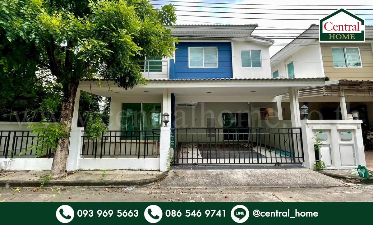 ขายบ้านนนทบุรี บางใหญ่ บางบัวทอง : บ้านแฝด เพอร์เฟค พาร์ค บางบัวทอง ถูกที่สุดในโครงการ