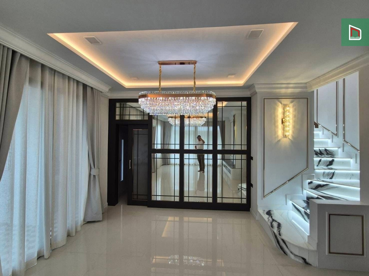 House Grand Britannia Ratchaphruek - Rama 5, beautiful, ready to move in, fully decorated, 3 bedrooms, 4 bathrooms, 59.10 sq m, only 12 million, quiet, convenient travel, near shopping malls. Loading...