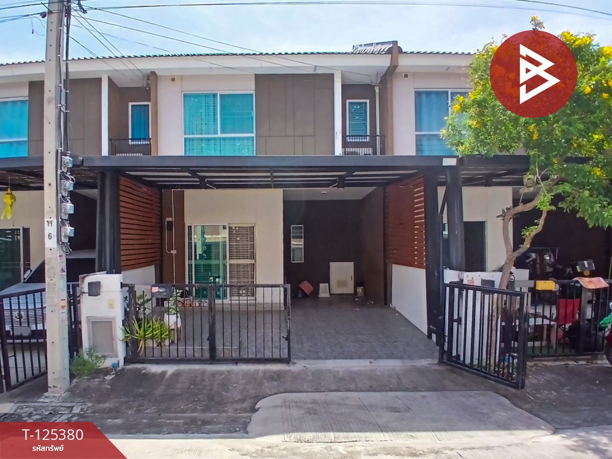 ขายทาวน์โฮมสมุทรปราการ สำโรง : ขายทาวน์เฮ้าส์ หมู่บ้านเดอะคอนเนค เทพารักษ์-เมืองใหม่ (The Connect Teparak-MuangMai) สมุทรปราการ