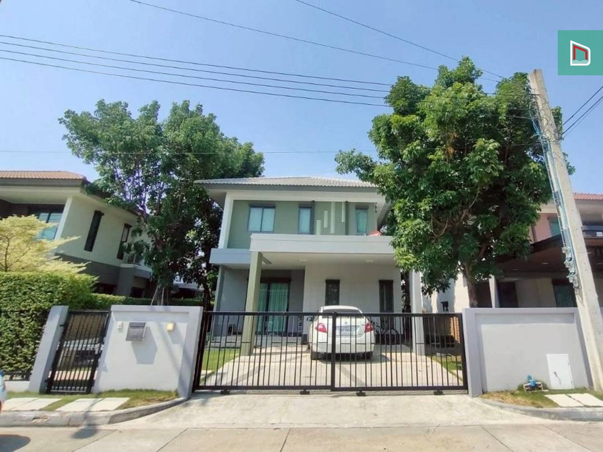 Single house Burasiri Ring-On Nut House beautifully decorated, fully furnished, ready to move in, 3 bedrooms, 3 bathrooms, 66 sq m, 7.9 million, quiet, good society, convenient travel to airport, expressway, motorway. Loading...