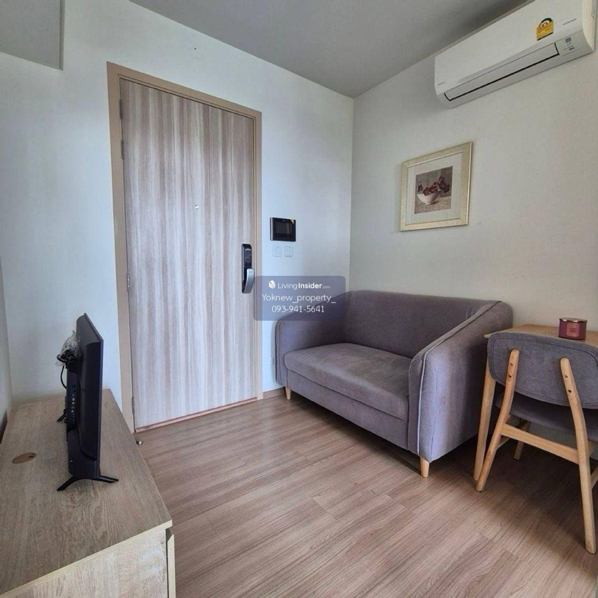 For SaleCondoKasetsart, Ratchayothin : Condo for sale Chewathai Kaset-Nawamin, fully furnished, near BTS Kaset, 2.29 million baht, 095-6568924 Cook