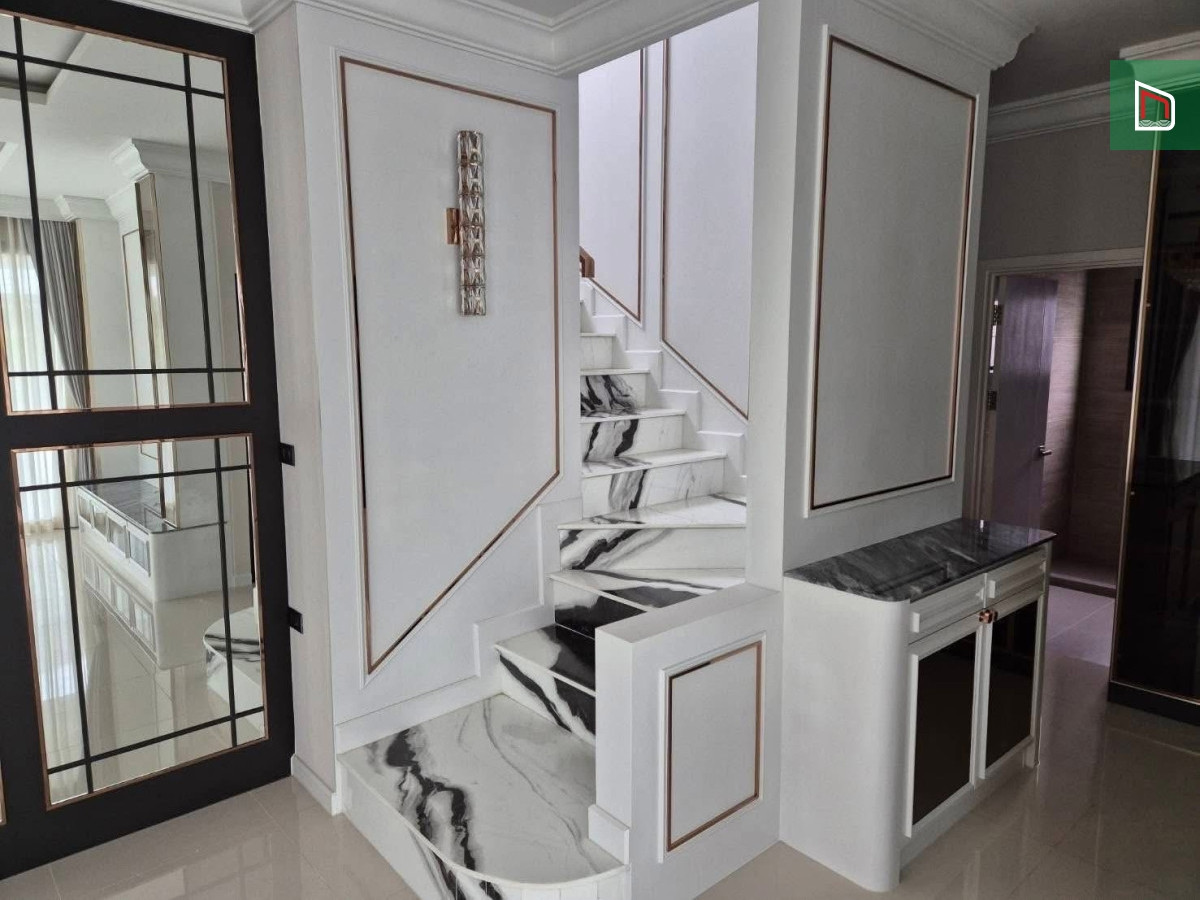 House Grand Britannia Ratchaphruek - Rama 5, beautiful, ready to move in, fully decorated, 3 bedrooms, 4 bathrooms, 59.10 sq m, only 12 million, quiet, convenient travel, near shopping malls. Loading...