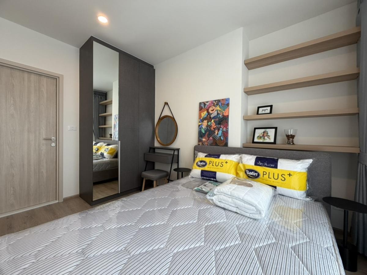 For RentCondoRama9, Petchburi, RCA : 🔥Urgent Rental🔥 Noble New District R9, beautifully decorated, fully furnished, ready to move in, in the heart of Rama 9.