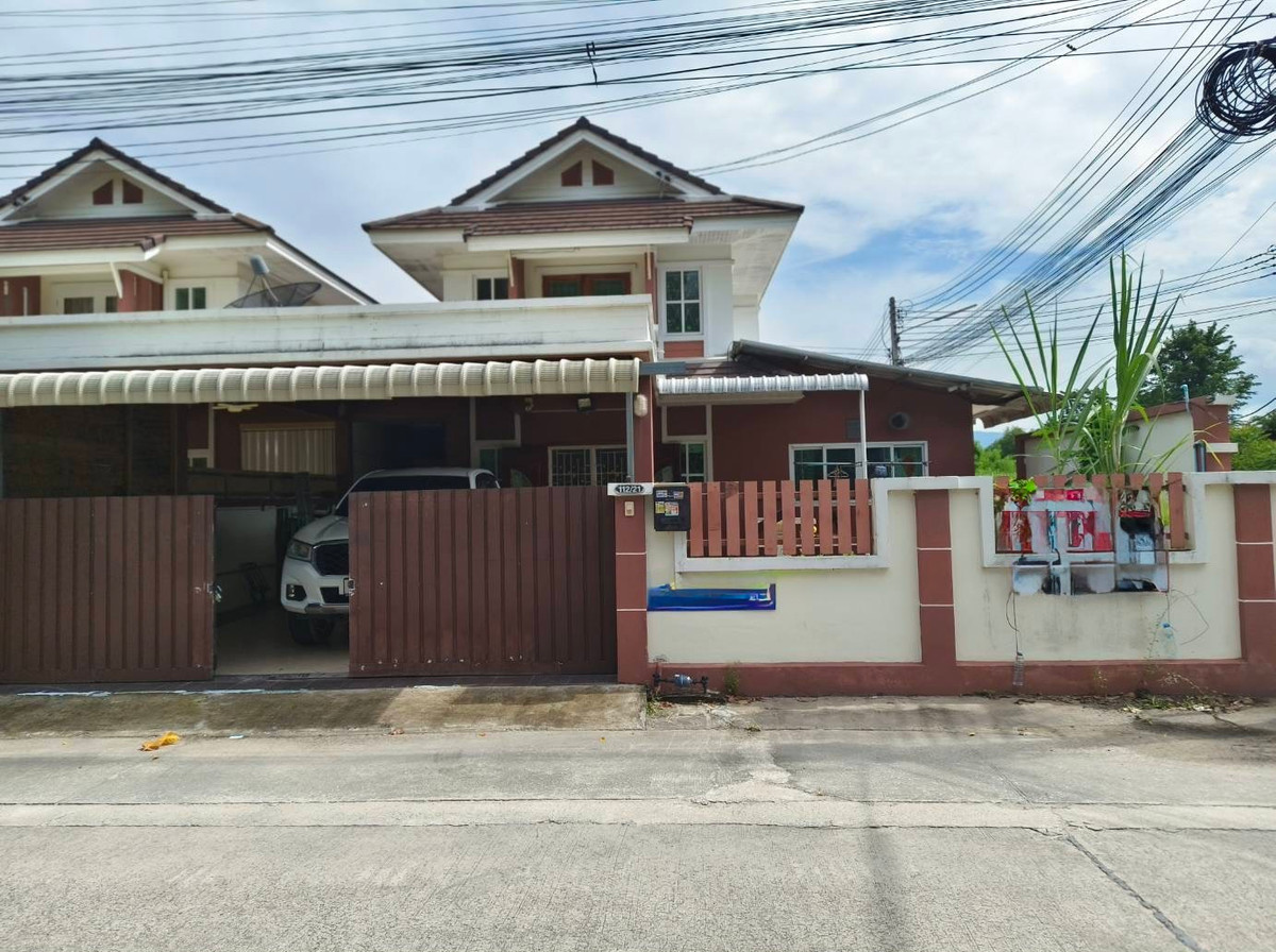 For SaleHouseSriracha Laem Chabang Ban Bueng : Detached House Baan Suan Hill Bangphra / 4 Bedrooms (FOR SALE), Baan Suan Hill Bangphra / Detached House 4 Bedrooms (FOR SALE) YEAN038