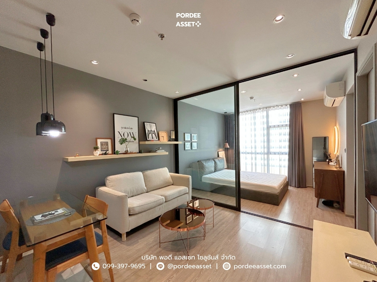 คอนโดหรู Rhythm Ekkamai - ริธึ่ม เอกมัย (ขนาด 34.43 ตร.ม.) ซอยสุขุมวิท63 ใกล้รถไฟฟ้า BTS สถานีเอกมัย เพียง 300 ม. ห้องสวยพร้อมอยู่ เฟอร์นิเจอร์ครบ Loading...