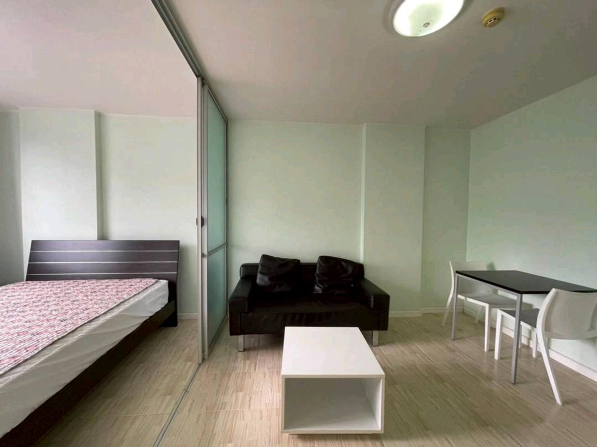 📣For rent D Condo Ramintra🏢 near MRT Mayalap🚆 corner room with furniture and electrical appliances ready to move in ✅️ Price 7,000/month ‼️ Loading...