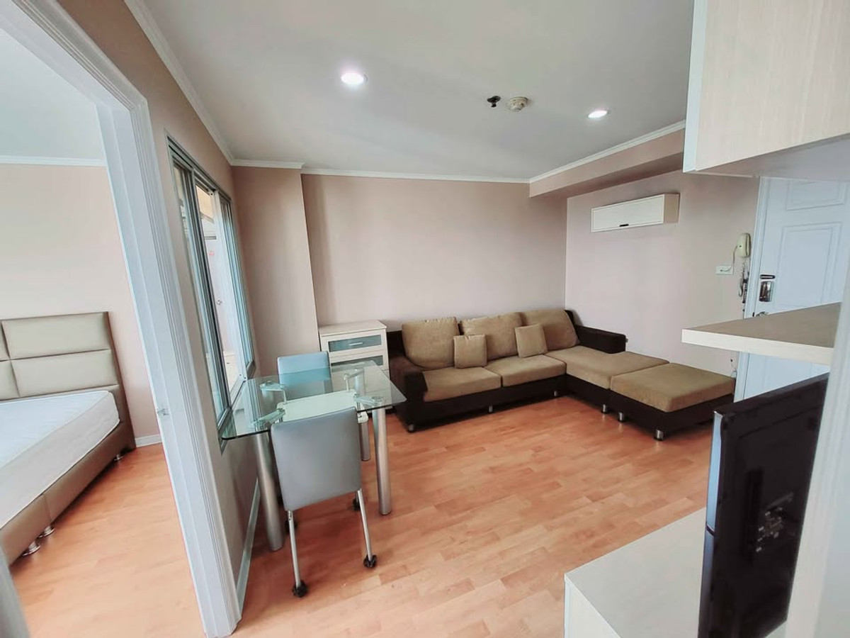 For SaleCondoOnnut, Udomsuk : Big, beautiful room, high floor Fully furnished, good price!!⭐Lumpini Ville Sukhumvit 77 (Lumpini Ville Sukhumvit 77)