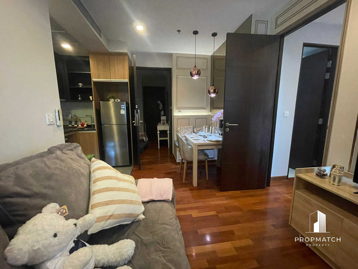 ให้เช่าคอนโดราชเทวี พญาไท : ✨Flash Deal ✨Wish Signature @ Midtown Siam( 1Bed 1Bath 33SQM.) แต่งครบพร้อมอยู่ !! เพียง 25,000บาทต่อเดือน Tel.0981315848 @propmatch