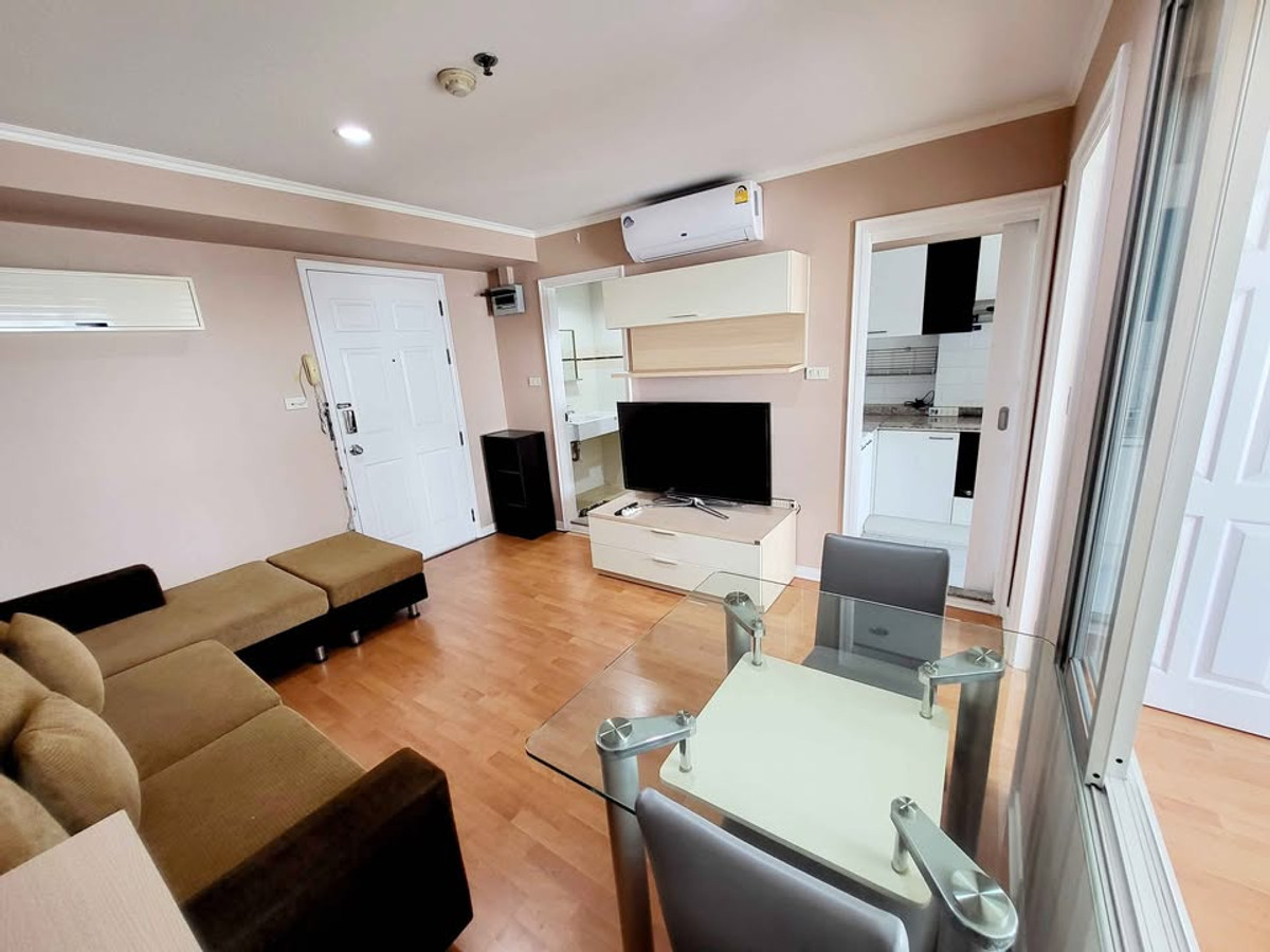 For SaleCondoOnnut, Udomsuk : Big, beautiful room, high floor Fully furnished, good price!!⭐Lumpini Ville Sukhumvit 77 (Lumpini Ville Sukhumvit 77)