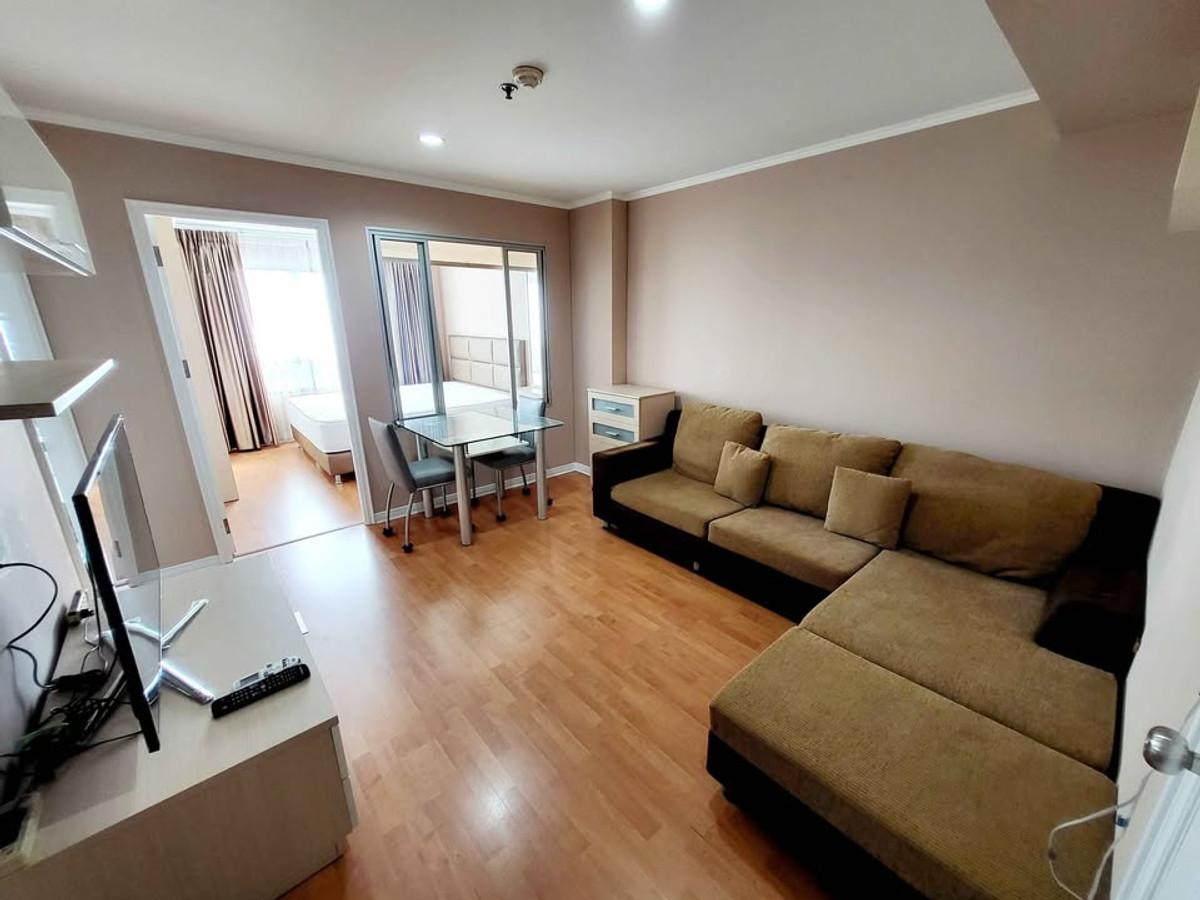 For SaleCondoOnnut, Udomsuk : Big, beautiful room, high floor Fully furnished, good price!!⭐Lumpini Ville Sukhumvit 77 (Lumpini Ville Sukhumvit 77)