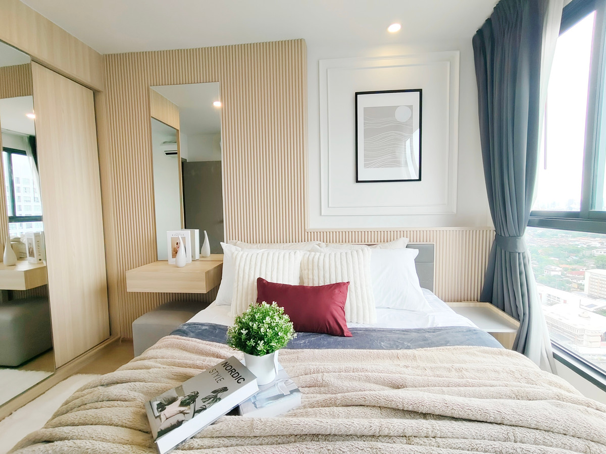 ขายคอนโดบางนา แบริ่ง ลาซาล : คอนโด Ideo O2 ไอดีโอ โอทู บางนา แต่งใหม่สวย  ชั้น 30 พร้อมของแถมเพียบ!!! ใกล้รถไฟฟ้า BTS บางนา เดินไปได้เพียง 350 เมตร 