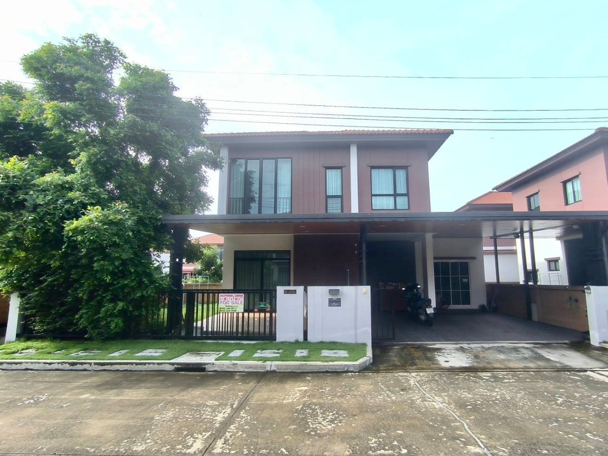 For SaleHouseMin Buri, Romklao : The Ricco Residence Outering - Hathairat / 4 Bedrooms (FOR SALE) PINP038