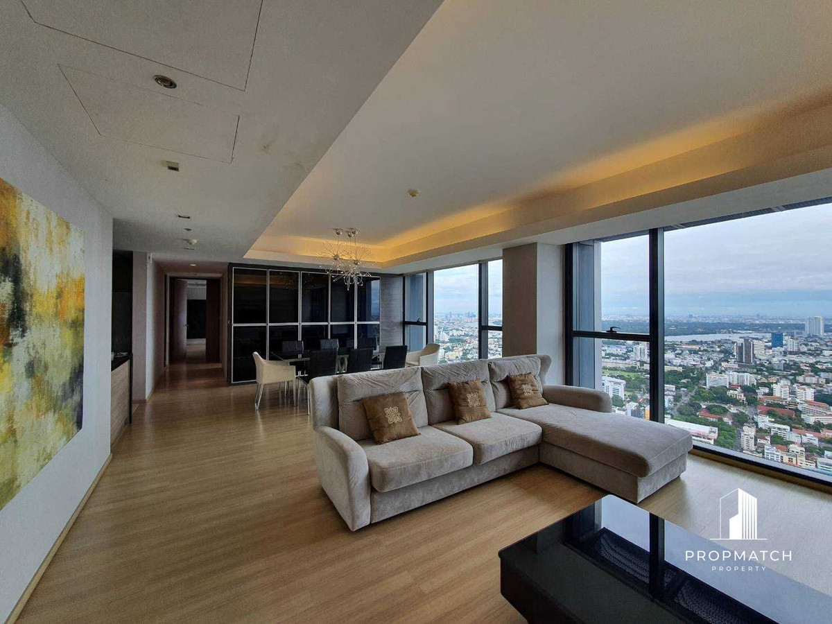 ให้เช่าคอนโดสาทร นราธิวาส : ✨Flash Deal ✨The Met Sathorn( 3Bed 3Bath 194.18SQM.) แต่งครบพร้อมอยู่ !! เพียง  120,000บาทต่อเดือน Tel.0981315848 @propmatch