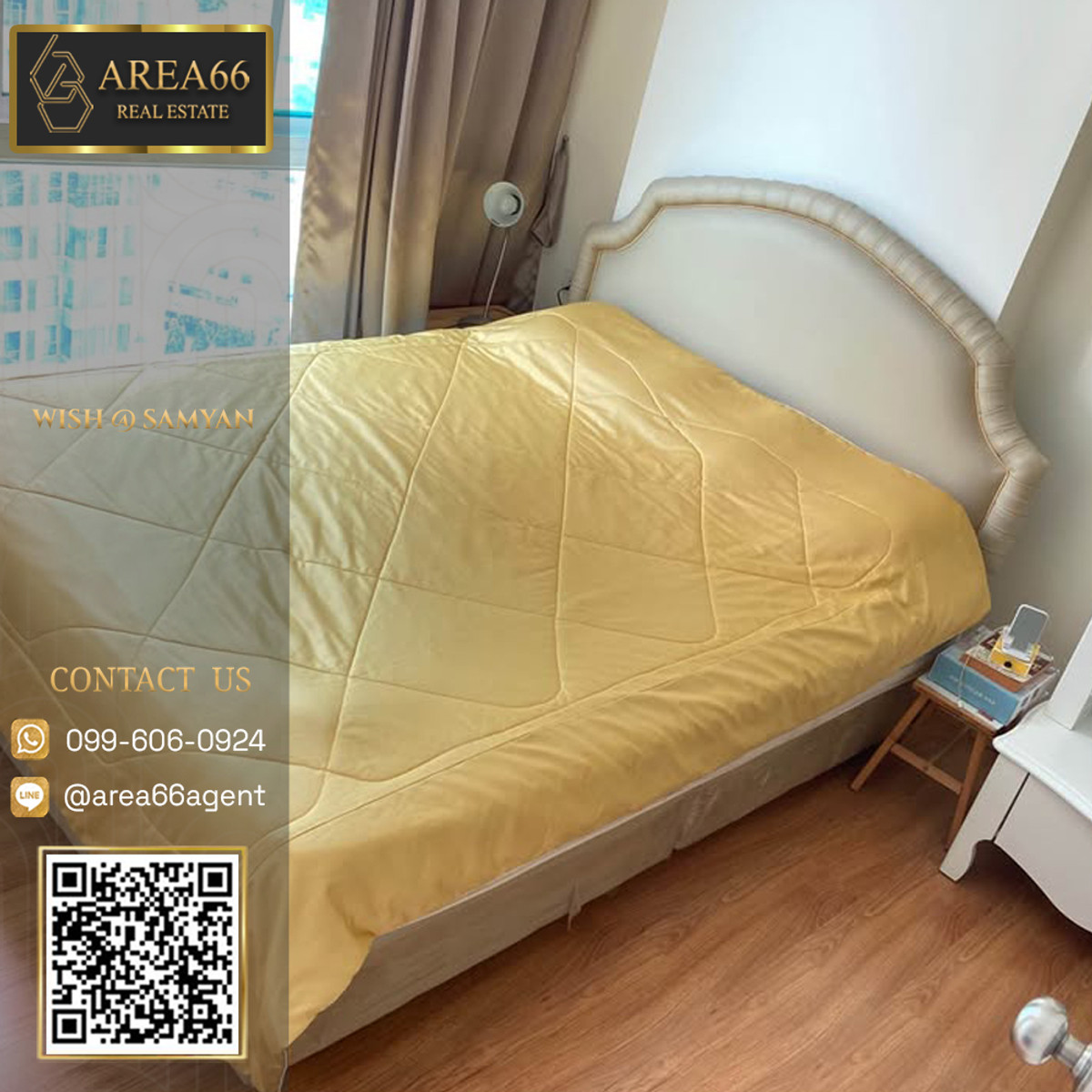 ขายคอนโดสยาม จุฬา สามย่าน : 🔥 ขายด่วน!! คอนโดWish @ Samyan