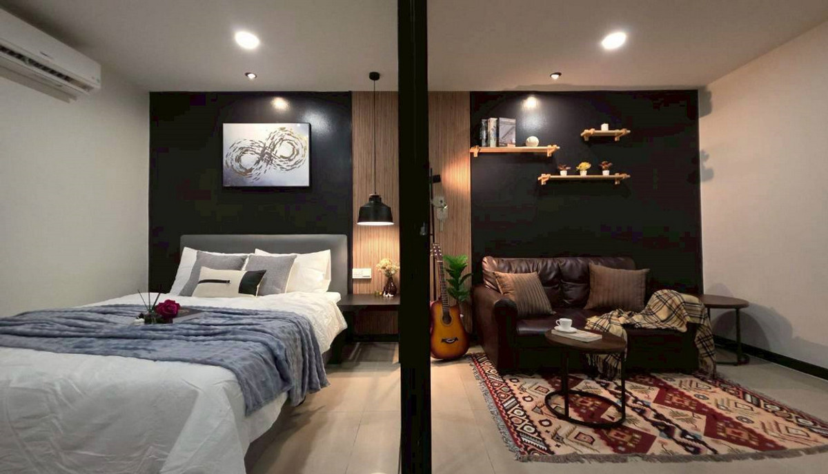 สอบถามโทร : 065-754-4426 คอนโด รีเจ้นท์โฮม 7/1 ใกล้ BTS บางนา ขนาด 32 ตารางเมตร 1 ห้องนอน ชั้น8 ตึกD ตกแต่งใหม่ตามรูป Loading...