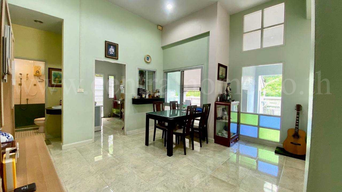 Single-storey detached house, Baan Suan Duangphon, Bang Kruai, ready to move in, corner unit. Loading...