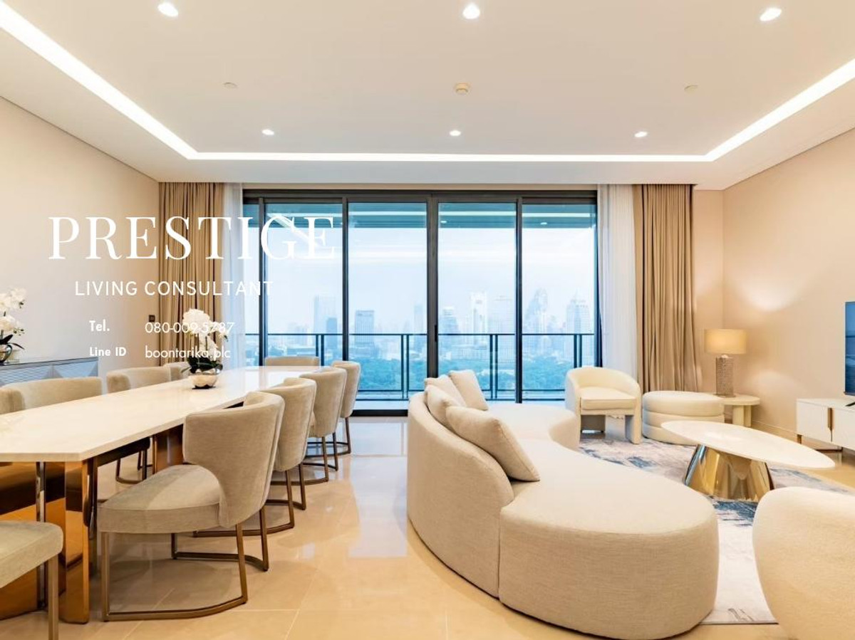 คอนโดวิทยุ ชิดลม หลังสวน : 📌For RENT & SELL เช่า และ ขาย | The Residences at Sindhorn Kempinski - 3+1BR (337 sqm) 700,000 THB / 160,000,000 THB