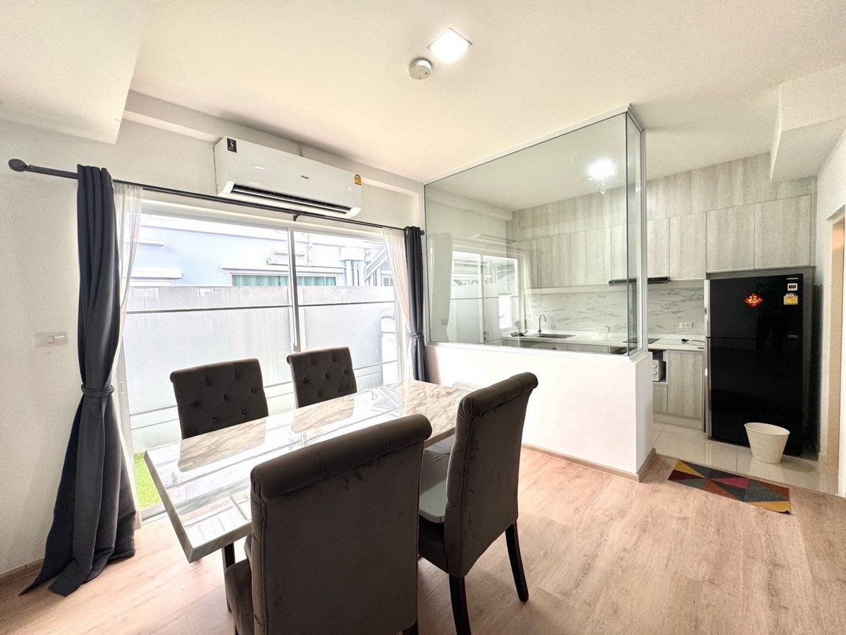 ให้เช่าทาวน์โฮมบางนา แบริ่ง ลาซาล : 💥ForRent💥3Bed • Indy2 Bangna-Ramkhamhang2 🏡 Near Mega Bangna‼️  🐶🐱 Pet Friendly* Ready to move in ‼️ Fully Furnished ✨