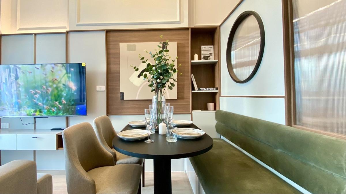 For RentCondoRama9, Petchburi, RCA : 🔥For urgent rent🔥 Ideo Rama 9 - Asoke, spacious room, high ceiling, fully furnished, ready to move in, near MRT Rama 9