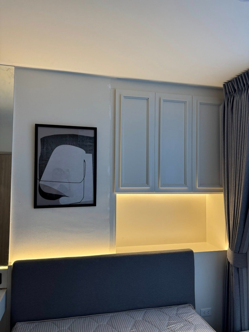 For RentCondoRama9, Petchburi, RCA : 🔥Urgent for rent🔥 Noble New District R9, new unit, fully furnished, ready to move in, next to MRT Rama 9 and Central Rama 9.