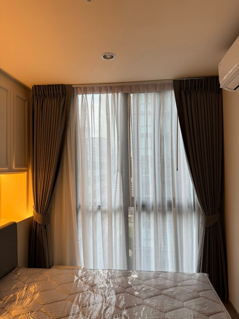 For RentCondoRama9, Petchburi, RCA : 🔥Urgent for rent🔥 Noble New District R9, new unit, fully furnished, ready to move in, next to MRT Rama 9 and Central Rama 9.