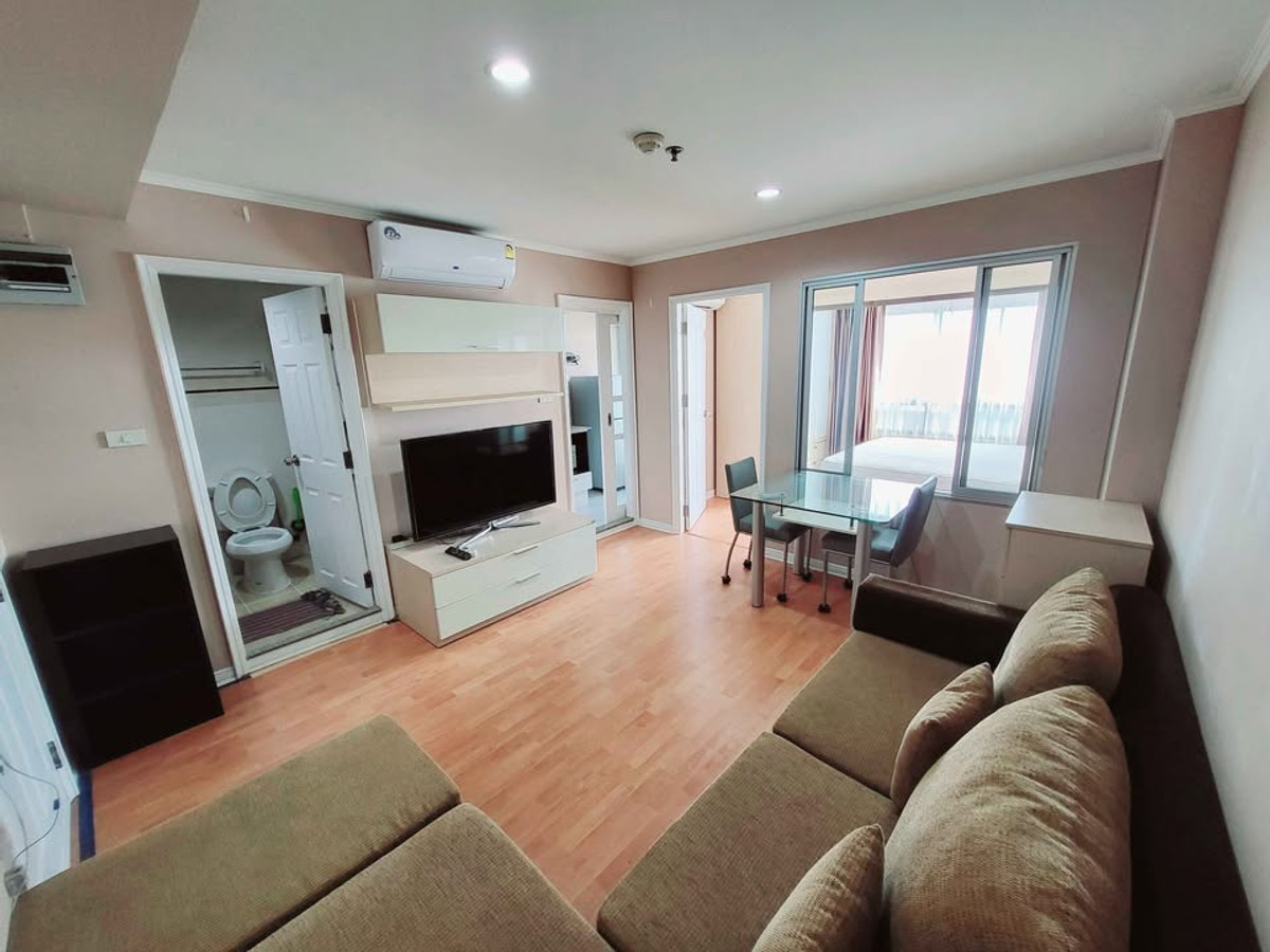 For SaleCondoOnnut, Udomsuk : Big, beautiful room, high floor Fully furnished, good price!!⭐Lumpini Ville Sukhumvit 77 (Lumpini Ville Sukhumvit 77)