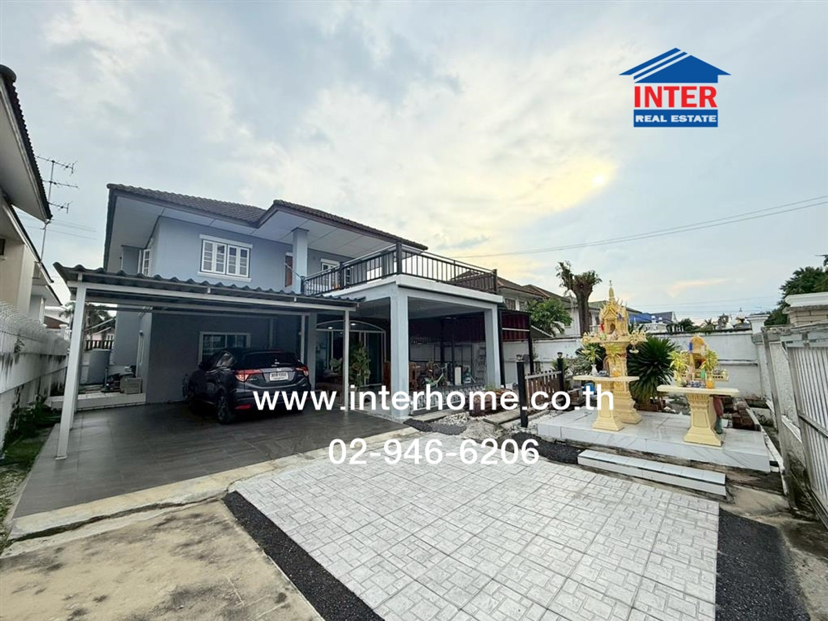 2-story detached house, 76 sq m. Detached house, Soi Phetkasem 94. Near The Mall Bang Khae, Phetkasem Road, Phutthamonthon Sai 2 Road, Bang Khae District, Bangkok Loading...