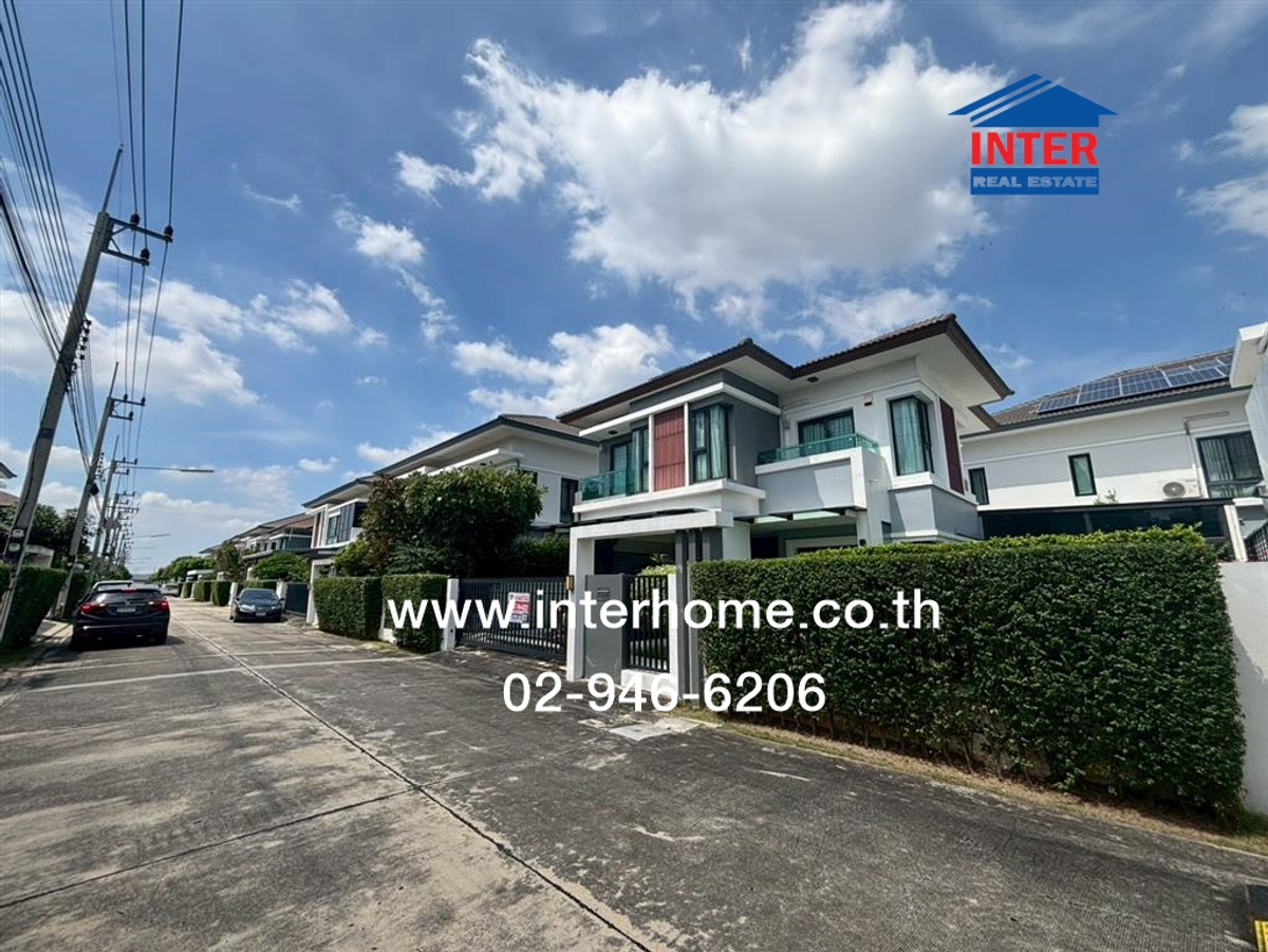 บ้านเดี่ยว 2 ชั้น 68 ตร.ว. หมู่บ้านเอ็นซีออนกรีน ฌาร์ม ซอยลำลูกกา71 ลำลูกกา ปทุมธานี Loading...