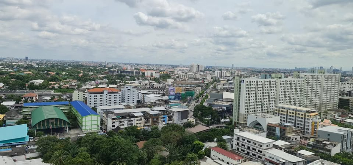 For SaleCondoOnnut, Udomsuk : Big, beautiful room, high floor Fully furnished, good price!!⭐Lumpini Ville Sukhumvit 77 (Lumpini Ville Sukhumvit 77)